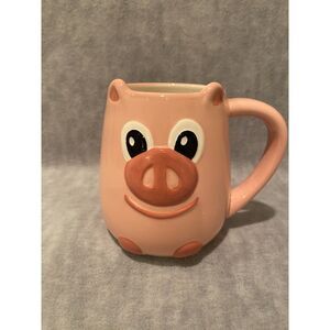 TAG Pink‎ Pig 3D Coffee Tea Mug Cup NEW Piggy Swine